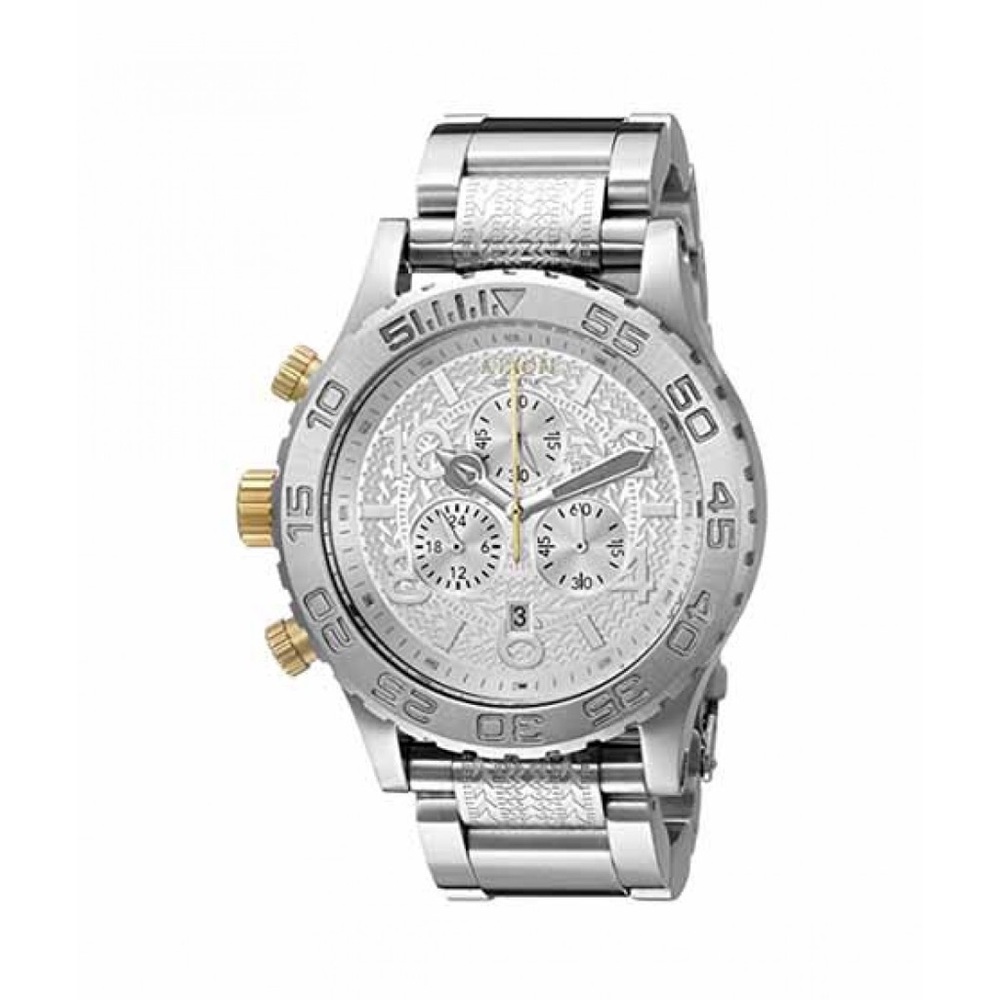 NIXON Chrono Stainless Steel Watch with box + tags